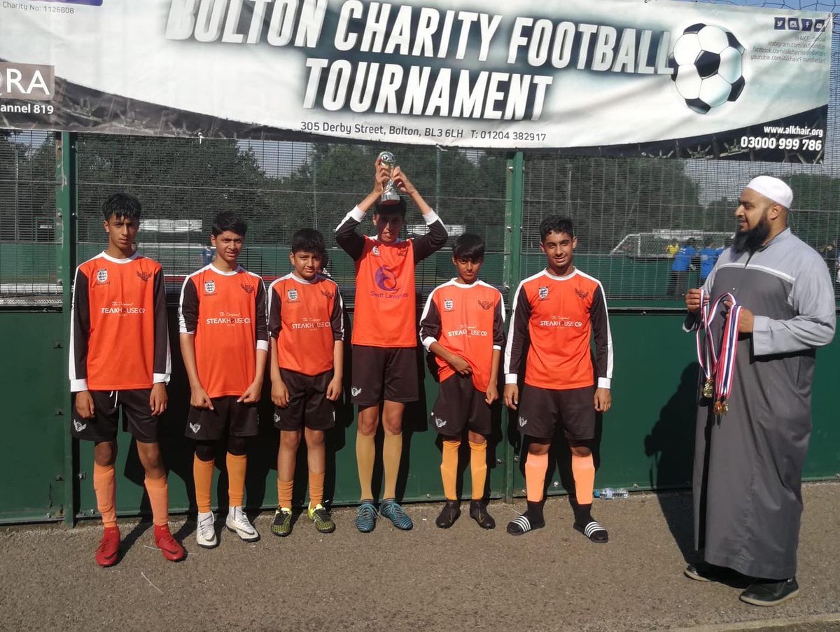 #TBT BUFC U16’s were crowned winners of the Bolton Charity Football Tournament! 
💪🟠🔝