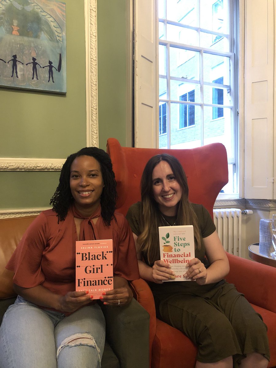 feministbooksoc's tweet photo. A super-empowering and eye-opening night last night talking feminist #money! An absolutely massive thank you to @blackgrlfinance and @claremseal for their clarity, insight, humour + powerful advice and tips. Your books are feminist must-reads as far as we’re concerned! https://t.co/AZhHobPH8x