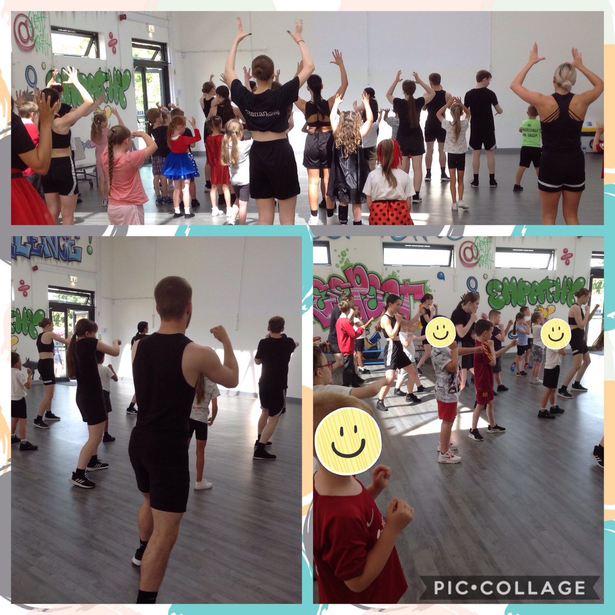 westheathprim's tweet image. We were very lucky to get to work with @flexusdance this week! They taught us a dance which incorporated actions from different sports 🏊🏼🏀🥊 We had amazing fun! #WestHeathClass6 #WHPSPE #WHPS @thecgf @birminghamcg22 #Birmingham #CommonwealthGames @Colmers_SGO #YourSchoolGames