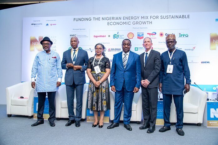 NOGEnergyWeek's tweet photo. The industry leaders panel had discussions bordering around the future of Nigeria’s energy sector in the PIA Era.

#NOGEvent #NOG2022 #NOGConference https://t.co/j865rxvjbC