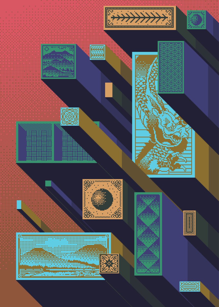 Layers of Eden 天

My first attempt on trying to transcend my pixel-art infatuation, moving it from a cutesy and pop thing to a more complex hemisphere. 

20eds will be listed this Friday, 23.00 UTC+7

Details &amp; Links in the comments below 👇

#tezos #cleanNFT #pixelart #NFT