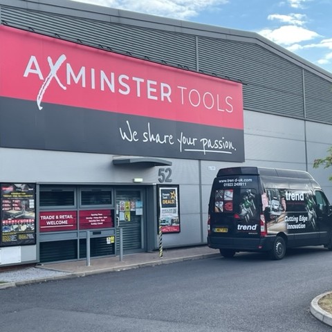 TrendToolTech's tweet photo. The Yeti Trend CNC SmartBench is ready and set up at the @AxminsterTools, Warrington store. Come and meet Trend's CNC expert, John Tigg and see live demonstrations of this innovative machine today!
Find out more about the #CNCSmartbench roadshow here ๐ https://t.co/W9655etkfa https://t.co/skDGiMq0Yg