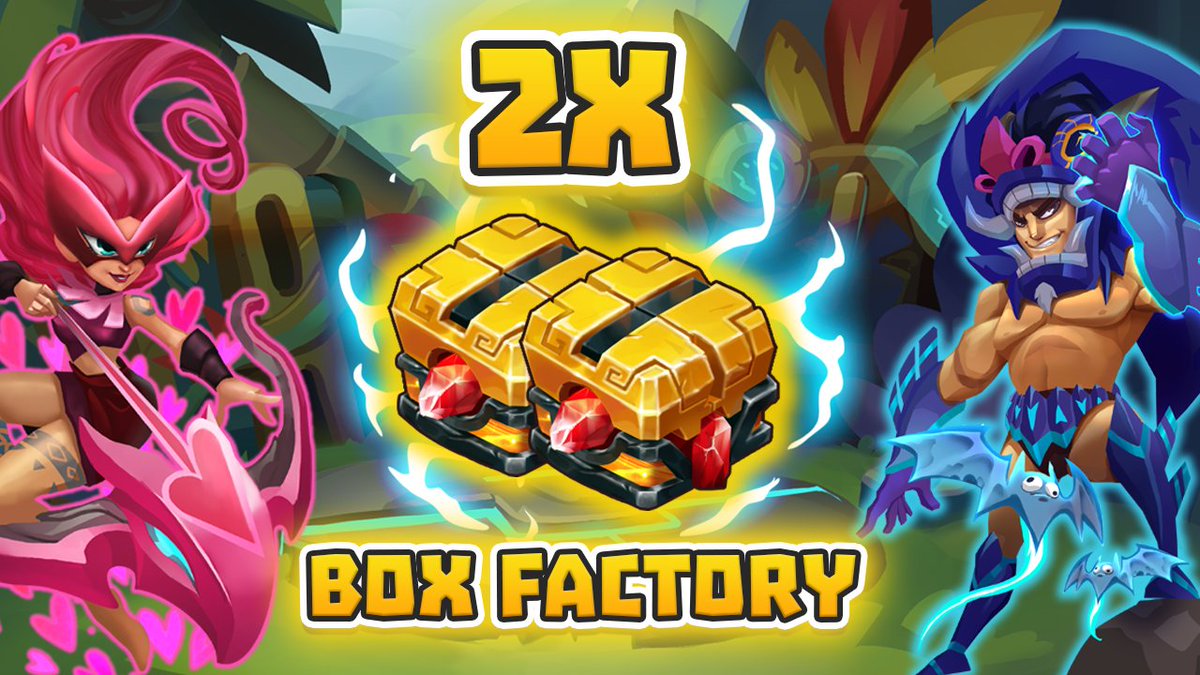 TribalpunkC's tweet photo. 🔥 WHITELIST EVENT: GET 100% 2X MYSTIC BOX WHEN USING THE BOX FACTORY FEATURE
⏰ Time: From July 14 to 23:59 on July 19 (UTC).
🔥We will hold a special Whitelist event to receive “2x Mystic Box Tickets”.
💥 More Detail here: https://t.co/l7T7YuMuc0
#tribalpunk #GameFi https://t.co/XOHPM8Czgf