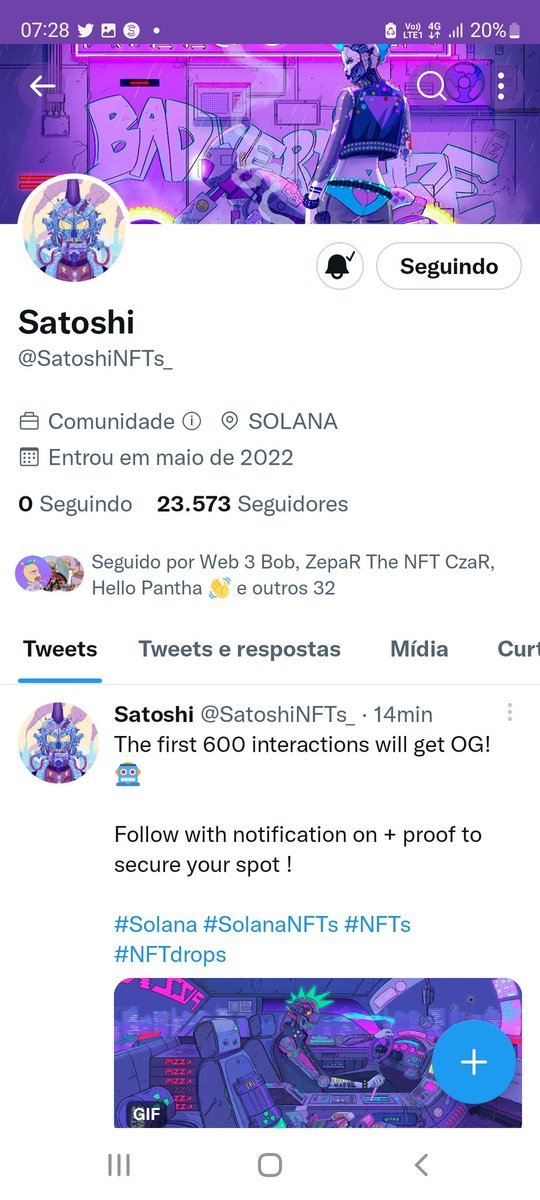 ThiagoAriem's tweet photo. @SatoshiNFTs_ I came early and following since beginning https://t.co/nVVzZidImq