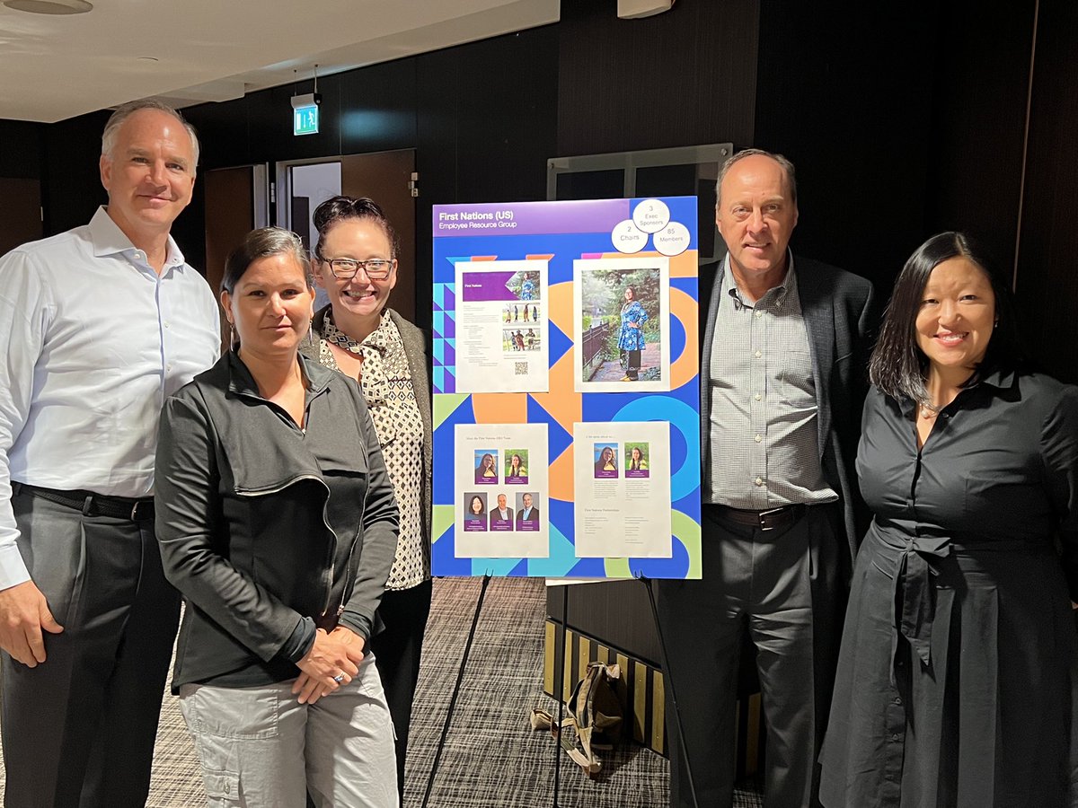 Excited to be part of the first National Grid DEI Summit and representing First Nation ERG <a href="/nationalgridus/">National Grid US</a> #NationalgridDEIsummit