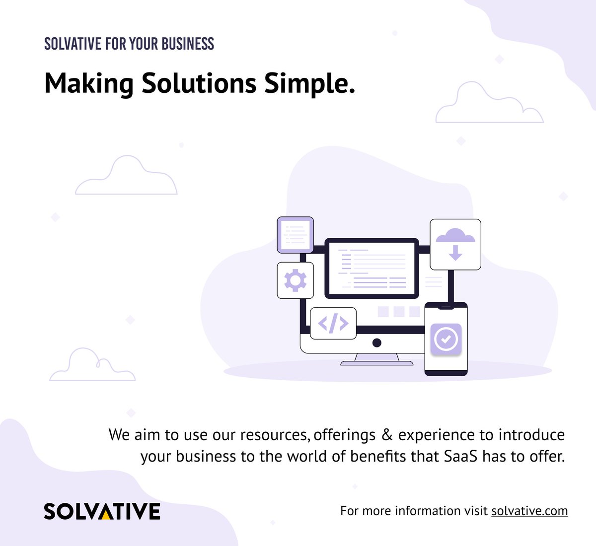 solvative's tweet photo. Solvative ensures that your organization can seamlessly transcend from on-premise to on-demand solutions. Our resources &amp; experience guarantee a value-for-money proposition.

Visit: https://t.co/l7n8VZzngG

#Solvative #digital #business  #saas #saasgrowth #saassoftware https://t.co/AQsBc7c1wB