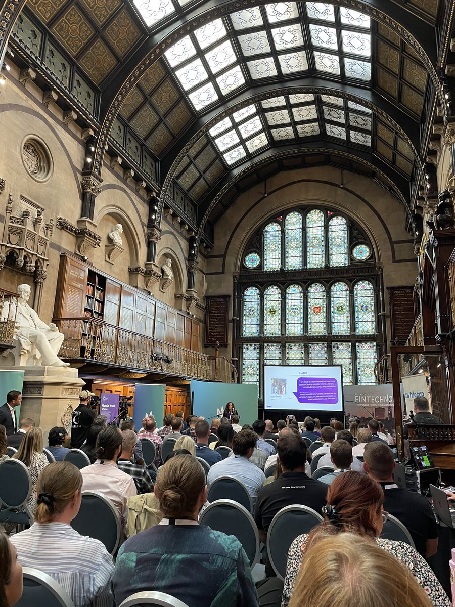 Listening to <a href="/Melissakaty/">Melissa Beckett</a> tell the <a href="/KaniPayments/">Kani Payments</a> story. A brilliant team doing amazing things in the payments space #fintechnew