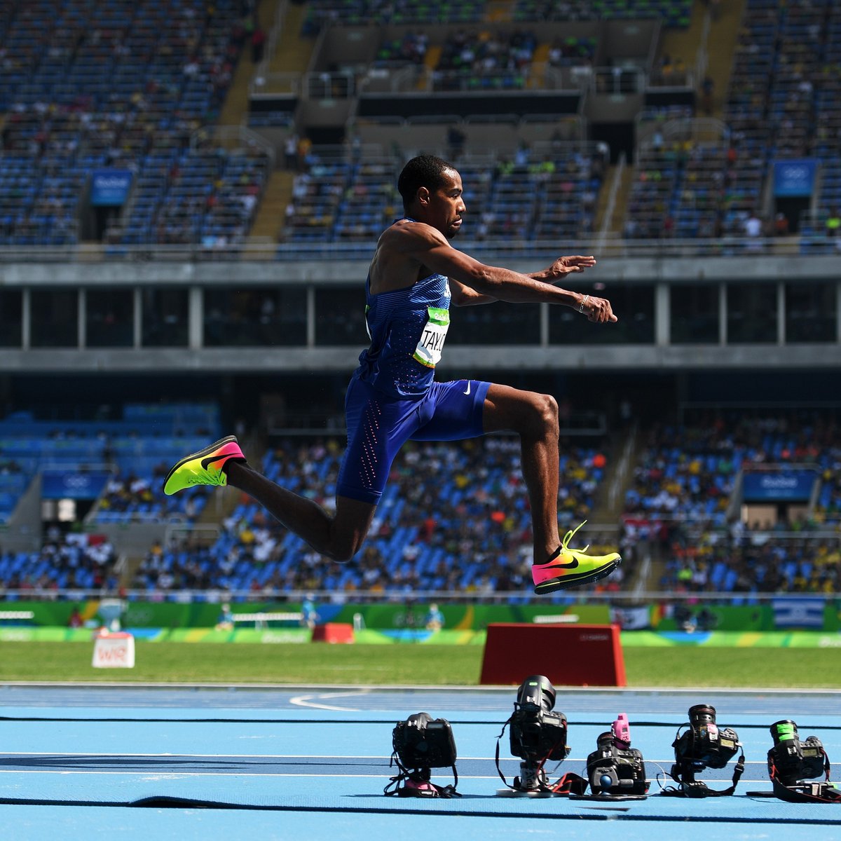 One Word Go Reigning Triple Jump World Champion And Rio 2016 Gold Medallist Christian Taylor