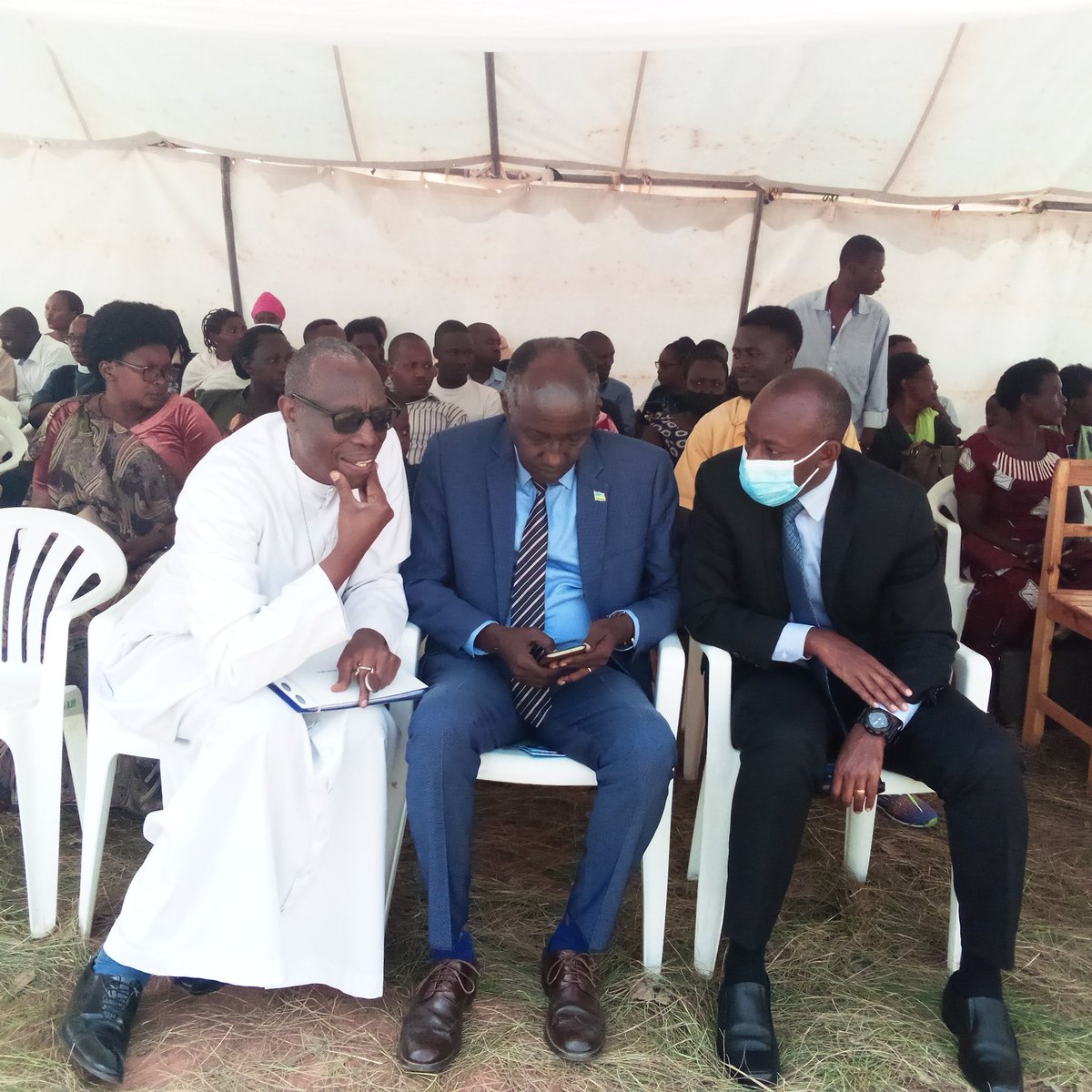 RwandaMaria's tweet photo. Muri ibi birori, Igitambo cy'Ukaristiya kiyobowe na Musenyeri #RUKAMBA Filipo Umwepiskopi wa Diyosezi ya #Butare akaba na #Prezida w'Inama y'Abepiskopi gatolika mu Rwanda https://t.co/NDthjIuNgT