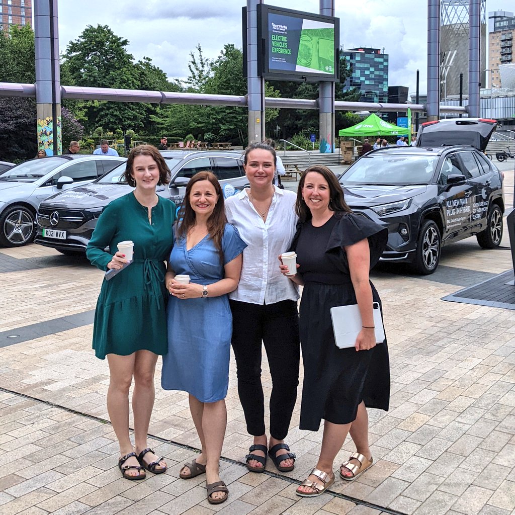 ElevateGM's tweet photo. First event with all four of Team Elevate!! 

Matching shoes. Matching coffees. Matching smiles. 

🚀🚀🚀🚀🚀 https://t.co/RPJHze5QY5