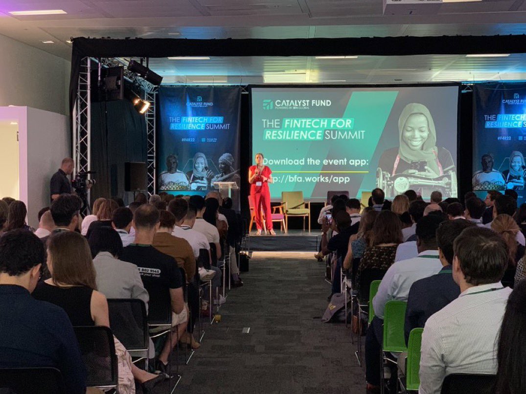 carrarom's tweet photo. We are on! #F4R22 packed with entrepreneurs, investors, funders, corporates and ecosystem players building the next frontier of #fintech for #resilience 🚀🚀 https://t.co/qNtA4HLdYT