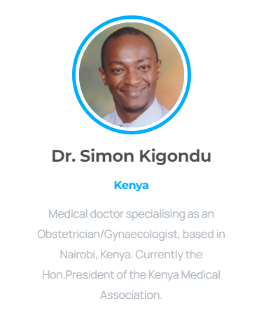 Congratulations to the new President-Elect of the @KenyaMedics_KMA Dr. @simonkigondu and his team!

We are proud to have Dr. Kigondu on the WCEA #Medical Advisory Board.

#wceateam #wceaconsultant #medicalconsultant #kenya #cpdtraining #wceaapp