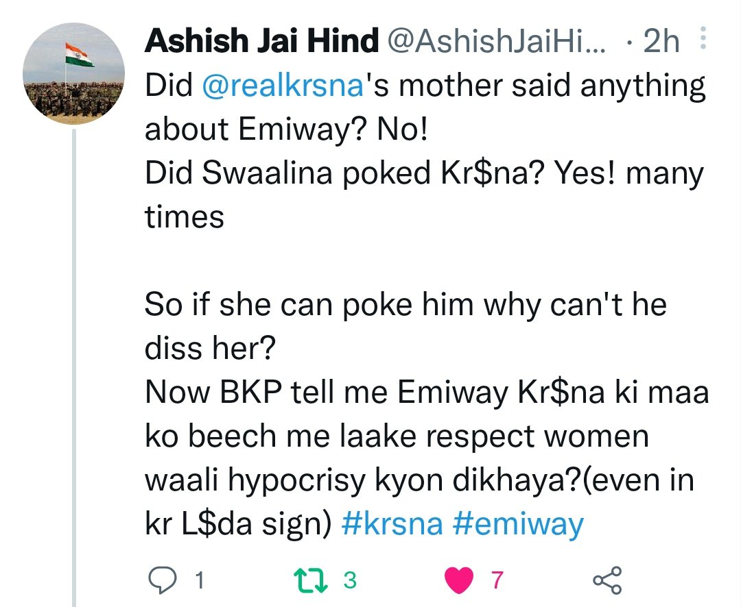 M_X313M's tweet photo. Kr$na had a proper reason for mentioning swaalina in his song
@realkrsnaa #ShameOnEmiway #krsna #kalamkaar #dhh #femiway https://t.co/fmIAhAK1Bw