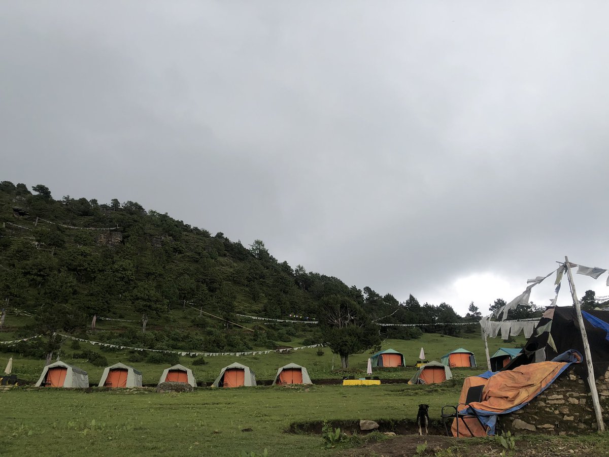 kuengawangmo's tweet photo. Summers in #Paro! #Bumdra #Bhutan #camping #localcontent #locationlocationlocation #Local #ExperienceAmazing https://t.co/HhBK8Gsq32