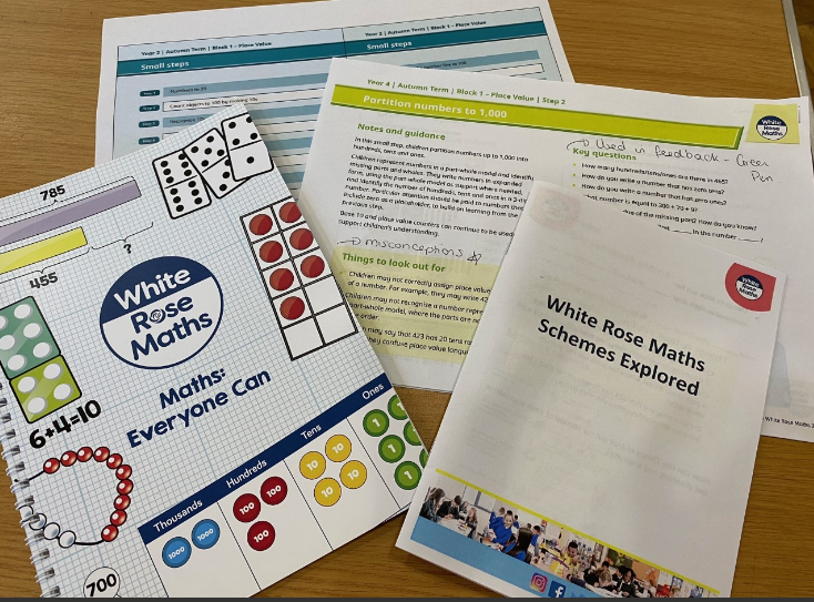 shipley_ce's tweet photo. Thank you Paul from @WhiteRoseMaths for a brilliant CPD session last night! We can't wait to use the new scheme in September @WeAreBDAT #Maths #mastery #keylearning #problemsolving #fluency #reasoning #CPD #teachers https://t.co/0fjCu5VYIh