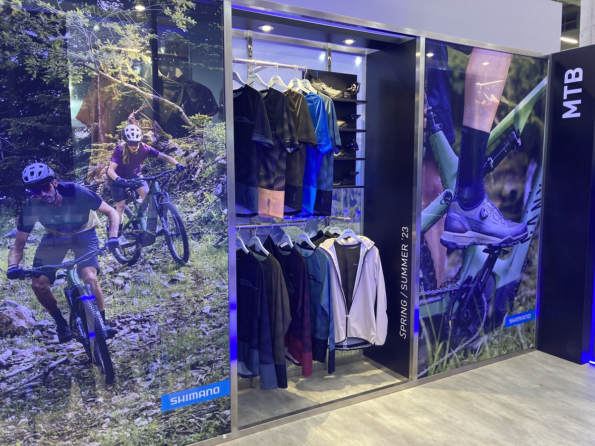 So great to be at <a href="/EUROBIKE_SHOW/">EUROBIKE</a> with @ShimanoROAD and our unique bib hangers. You can get a feel for them in hall 11! #eurobike2022