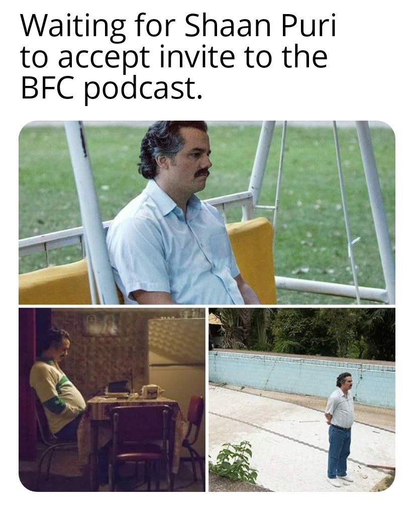 MskyTom's tweet photo. @ShaanVP I am waiting for your aprroval to  @boguszp invitation to the @BoredFounders podcast! 
I subscribe your @milkroaddaily newsletter since April and love it!
#boredfoundersclub https://t.co/aJzeCiGv9o