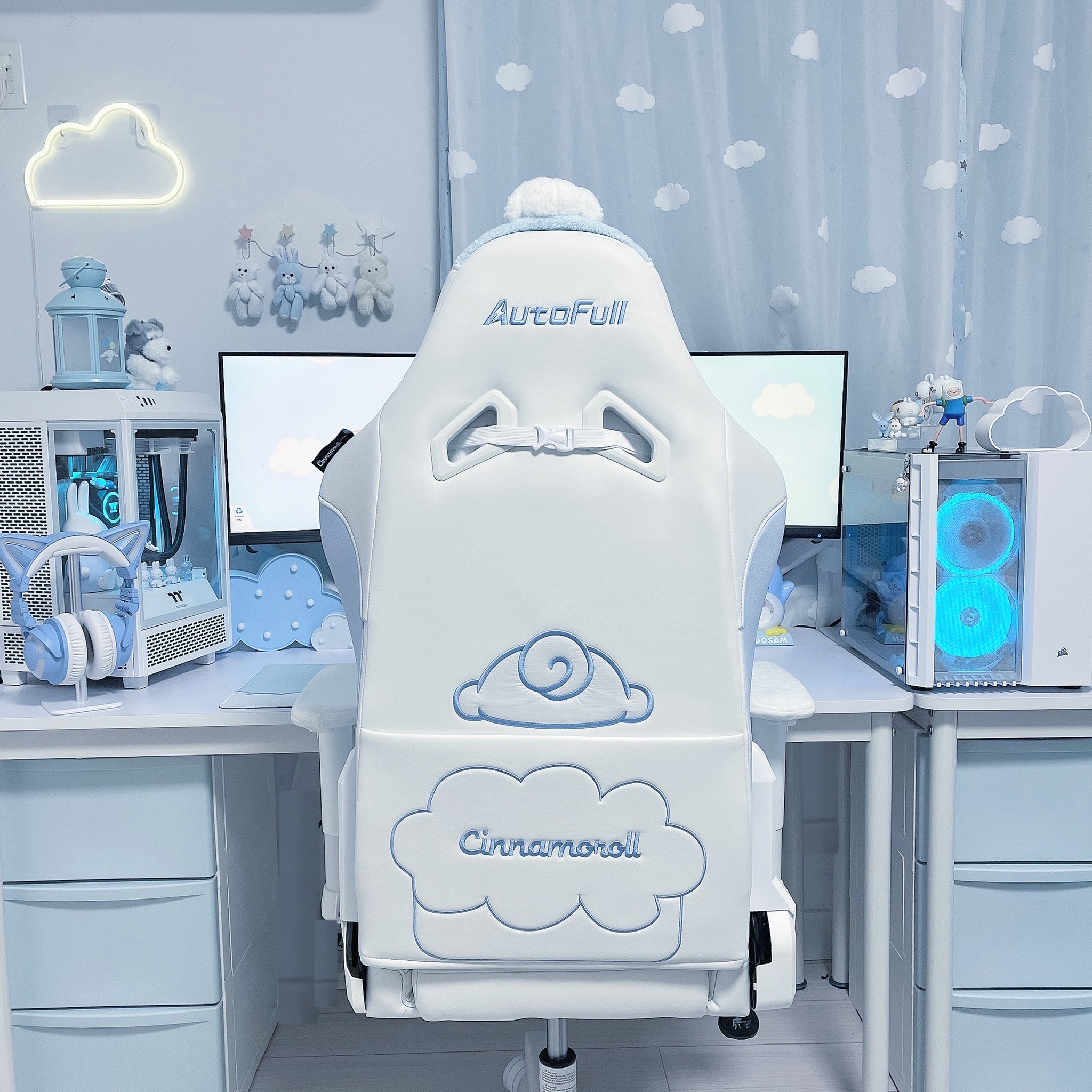 シナモロール ゲーミングデスク パソコンデスク サンリオ