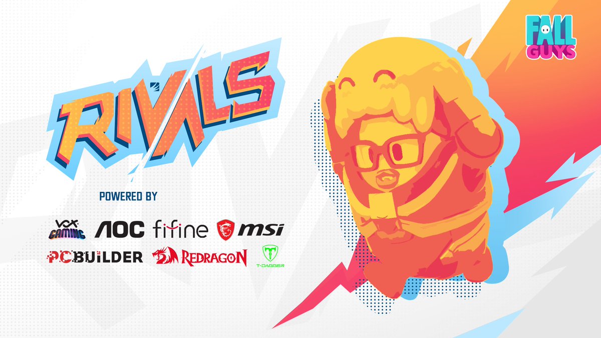 Guess who got invited? I'm so excited to be apart of the #ACGLrivals Fall Guys tournament.
Come watch me battle it out with other AMAZING STREAMERS on the 23rd July 🎉😁🥳