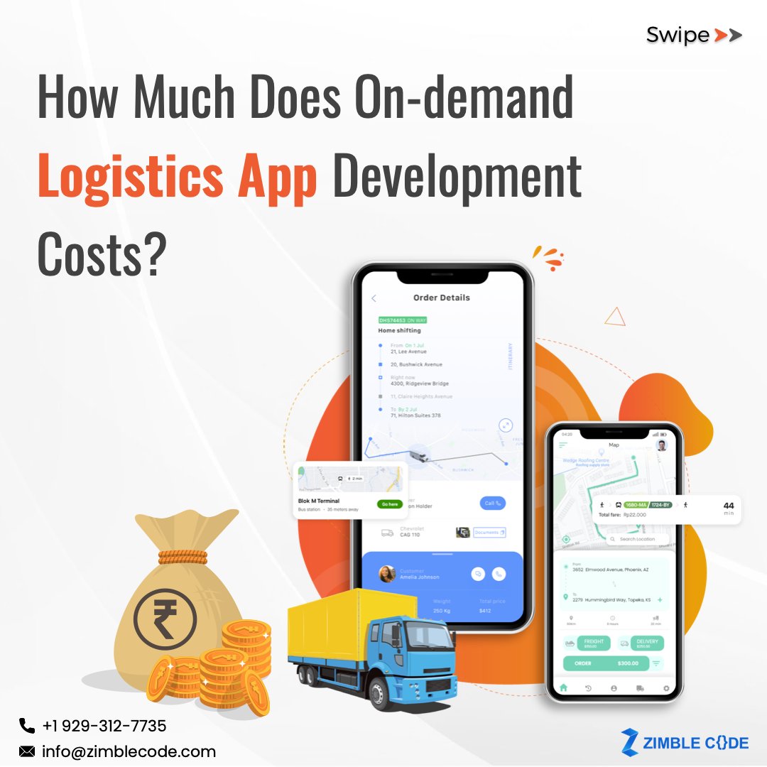 zimblecodeus's tweet image. If you&apos;re thinking of investing in your own #LogisticsMobileApp Development, it&apos;s the right time. Get a free consultation from our experts.  Call us at +1 929-312-7735 visit: bit.ly/3nnoBzD
#logistics #logisticsbusiness #logisicsmanagment #mobileappdevelopment