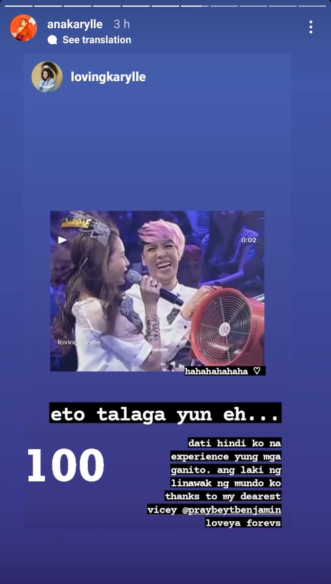 viceeegandako's tweet photo. "thanks to my dearest vicey" hay this is just so wholesome flz we know how k was before: tahimik, reserved, vv hinhin and those changed the moment she spent her days with vice and st whwhdhshs okay wala lang iyon lang 🥹🫶 https://t.co/c0mHUtxGkn
