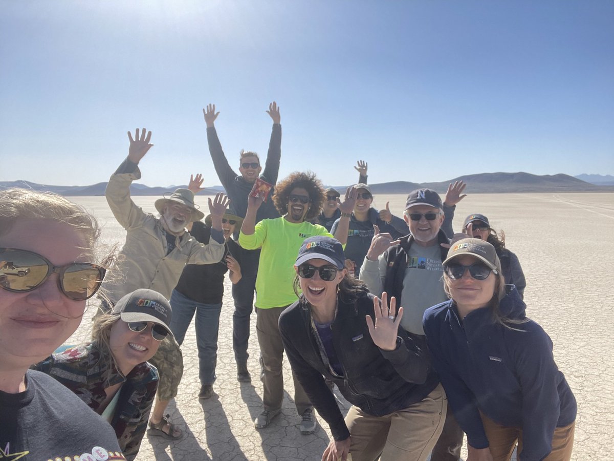 WildNV_Darcy's tweet photo. Work with people who inspire you and challenge you and and support you and make you feel like you’re making a difference in this chaotic world. https://t.co/d3jFIYVrcq