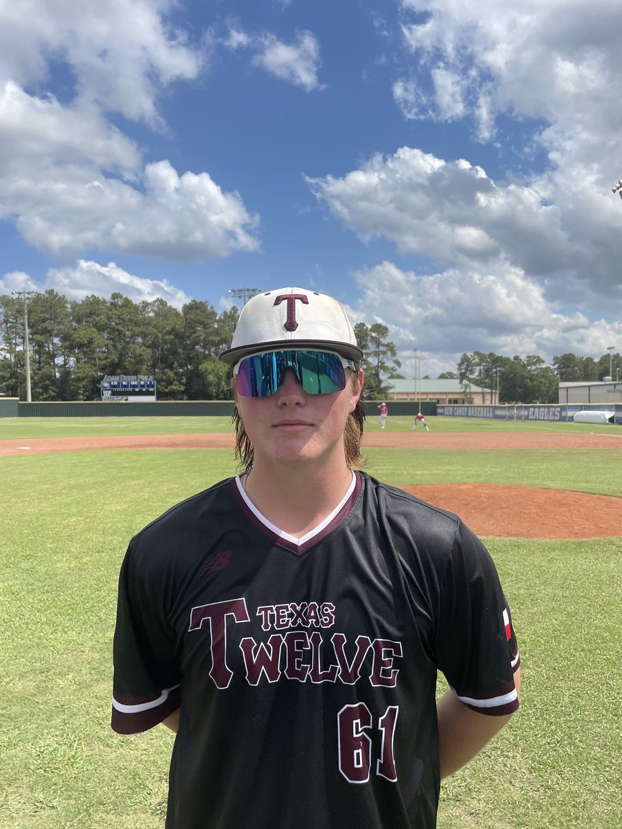 F: <a href="/TwelveRecruits/">Texas Twelve Recruiting</a> <a href="/TwelveRecruits/">Texas Twelve Recruiting</a> 2024 Grey 18, HJBA Black 16u 7
PoG: <a href="/fletcher_dowell/">Fletcher Dowell</a> 3-3, 3 2B, 5 RBI, 3 R, BB