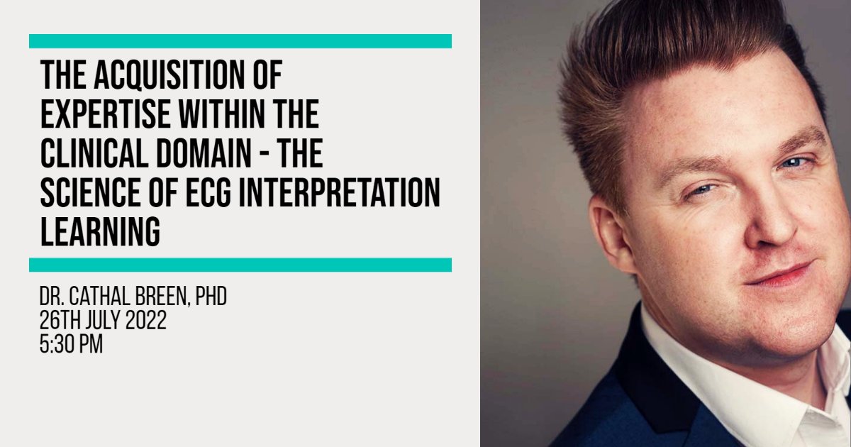 Gavin McClean PhD (@gavin_mcclean) on Twitter photo Up to 11% of ECGs have been found to result in inappropriate patient management
In this episode of the Virtual Cardiac Journal Club <a href="/cathalbreen/">Professor Cathal Breen</a> will present novel approaches used to improve ECG interpretation
Register for this FREE event here 👉bit.ly/3PkjWef Up to 11% of ECGs have been found to result in inappropriate patient management
In this episode of the Virtual Cardiac Journal Club <a href="/cathalbreen/">Professor Cathal Breen</a> will present novel approaches used to improve ECG interpretation
Register for this FREE event here 👉bit.ly/3PkjWef