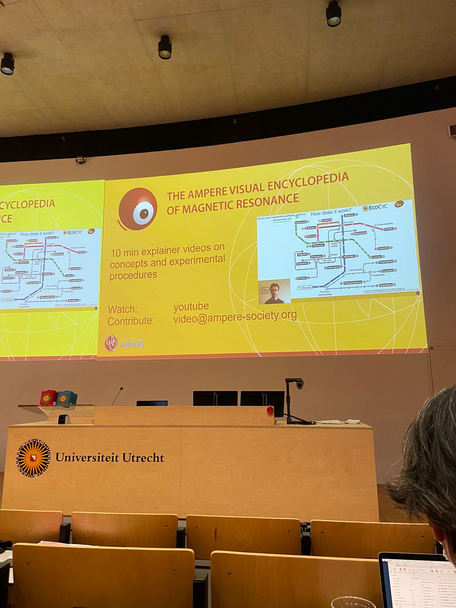 Kick-off of Ampere Videos Encyclopedia at @euromar2022. You can submit your videos to our YouTube channel! Looking forward receiving contributions from many labs. #NMR #EPR #MRI #EUROMAR2022 #OpenScience