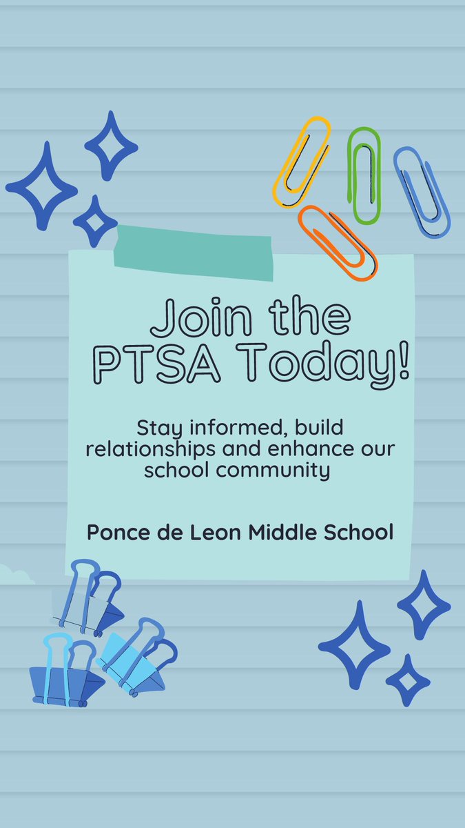 PoncePtsa's tweet photo. Join the PTSA today! https://t.co/UuOIPQdQj9 https://t.co/rya3OoZFyi