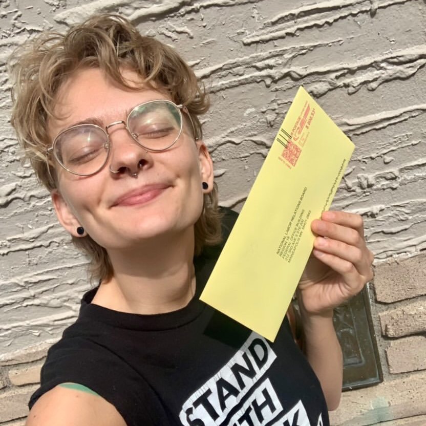 seiumn's tweet photo. Need a pick-me-up? Here are @PPNCSUnited workers voting to join @SEIUHCMNIA! #StandWithPPWorkers #UnionsForAll https://t.co/i6GlTJj6qy