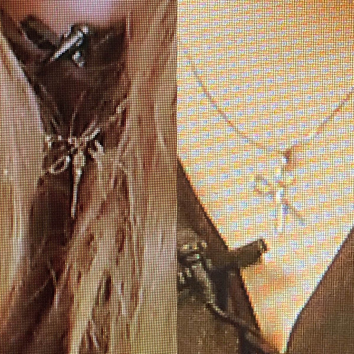 KCTesterman's tweet photo. Anyone else notice the cool “maker” necklaces these ladies are wearing during the #instructurecon 22 opening session? @SimoneGiertz  @Instructure @Canvas_by_Inst https://t.co/XAnD1Mowo8
