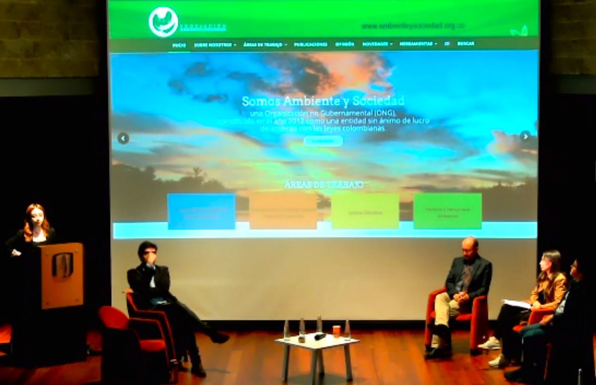 Nuestra subdirectora Vanessa Torres <a href="/vtorrs/">Vanessa Torres</a> acaba de empezar su exposición sobre los impactos de la explotación petrolera en el piedemonte amazónico colombiano. Síguenos #EnVivo ✅ 👉 bit.ly/3O6WmQU  #ConvenioDeMinamata