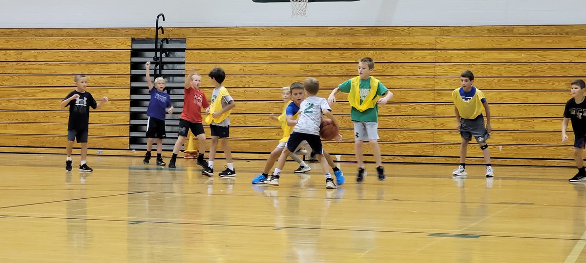 JCNwbb's tweet photo. Great final day of our youth camp.    It was fun  watching  our high school players teach our future Chargers!!! https://t.co/xURYKXtKFR