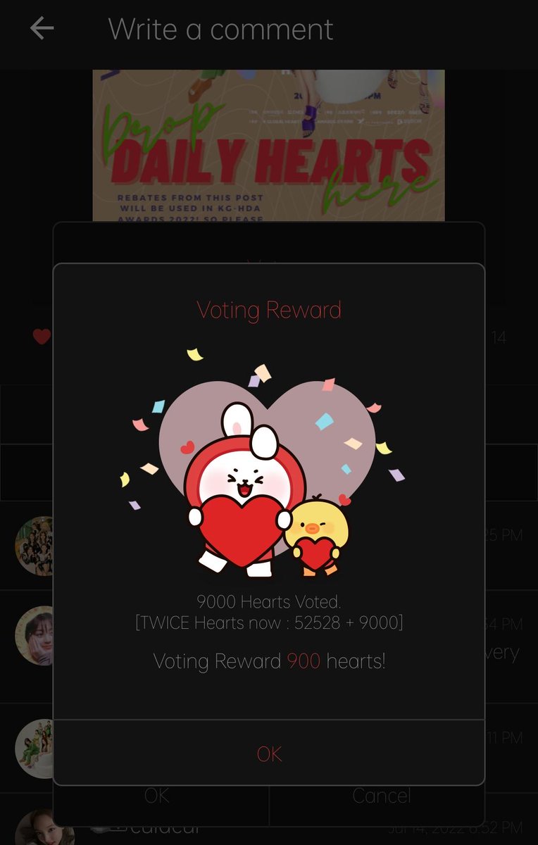 KPOPVotingBar's tweet photo. #KPOPVotingBarPROOFS 

 ✨K HDA - 18.000❤️ ✨

● Voted for HDA - [ Twice - Tzuyu]
● Availed by @parkjayhouns
● Proof  ⬇️⬇️⬇️ 
(Detailed proof Recieved by buyer )
✉️ DM us for vote reservations

  #CHOEAEDOL #HDA #HEARTDREAMAWARD2022 #TWICE #TZUYU https://t.co/N1raGrFZL2