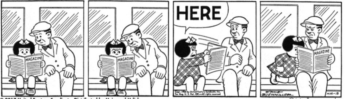 Nancy Comics by Ernie Bushmiller tweet media