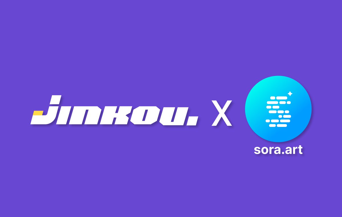 Jinkou_pay's tweet photo. Great News {JJJ}!🙌🏼

Since bear market is the greatest time to #BUIDL, we are proud to announce that we are doing a collab with @HelloSoraArt team to construct an NFT LAUNCHPAD AND MARKETPLACE ON #NEAR🚀

Here is why what we are building will set us apart from others - A Thread🧵 https://t.co/epUzII6hft