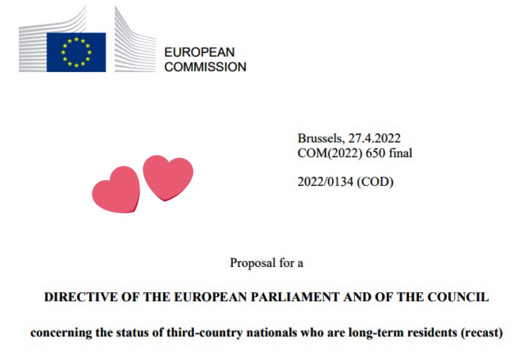 d_boeselager's tweet photo. Yes! I have been confirmed as the rapporteur (lead negotiator) for the Long Term Residence Directive!!

Here I can finally as the lead in Parliament push for European mobility for labour migrants (similar to freedom of movement!), better rights and many other things!! https://t.co/45ZSVQn2f5