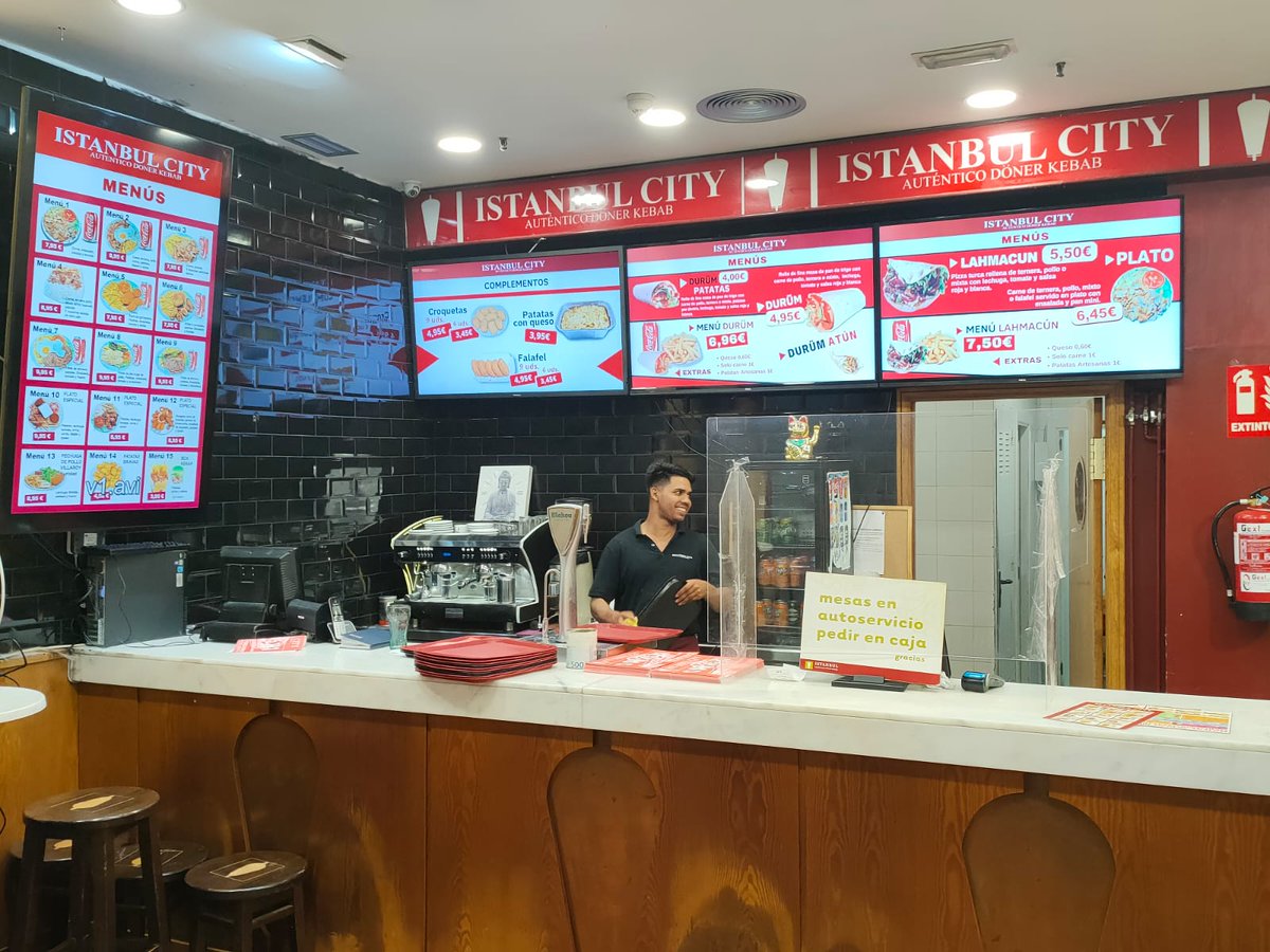 ocasion_pc's tweet photo. Uno de nuestros últimos trabajos ha sido el montaje de pantallas en un negocio muy conocido en Guadalajara.😍🌯
Muchas gracias por confiar en nosotros😉.
ℹPodéis contactarnos a través de:
➡️ https://t.co/Lo9mgijHLB
 📞 949 02 83 33
 📲 605 59 35 98 https://t.co/sTbclIWTPN