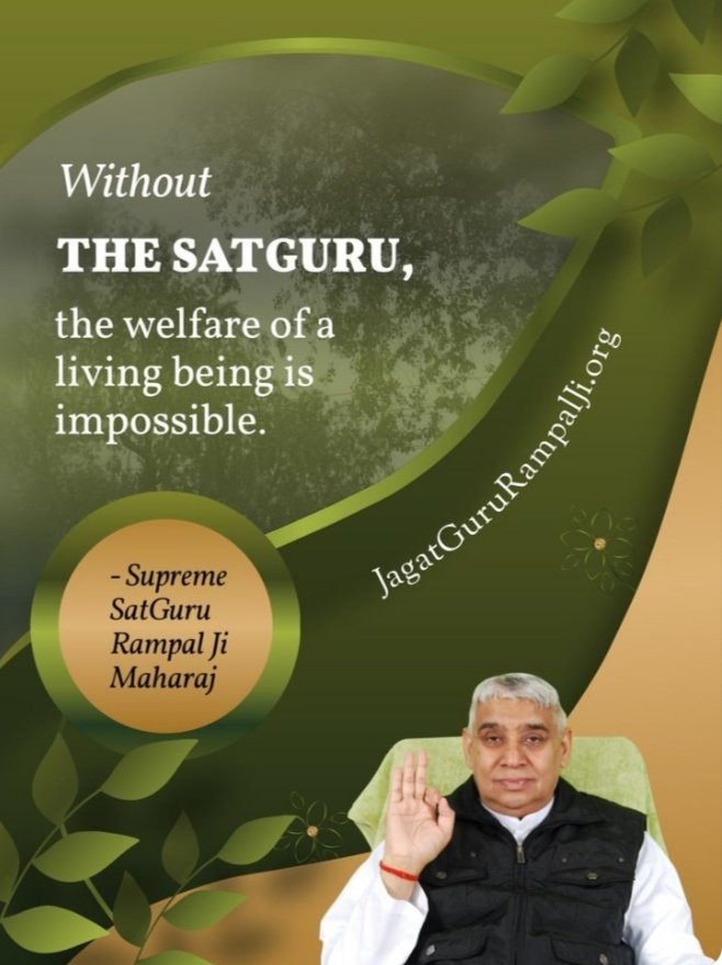SandeepMachal17's tweet photo. #GodMorningThursday
Without The SatGuru the welfare of a living being is impossible:-"supreme SatGuru Rampal ji Maharaj"

To know more get free sacred book "Gayan Ganga"

Visit on YouTube channel "Sant Rampal ji Maharaj ji".
#SushmitaSen https://t.co/DZYvifyXzu
