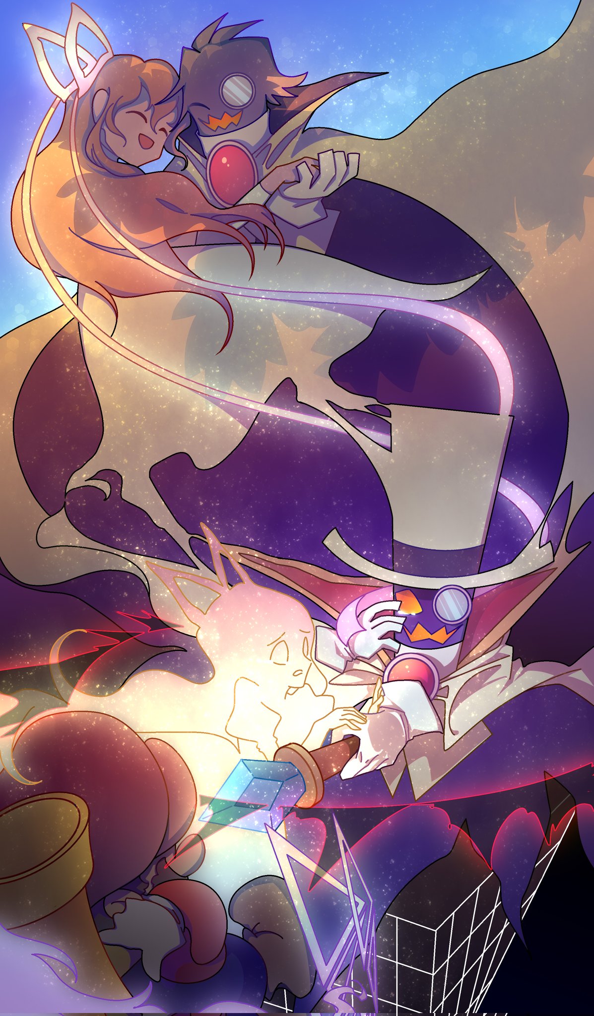 哳啦KIA on Twitter "Lord Blumiere and Lady Timpani They love each other