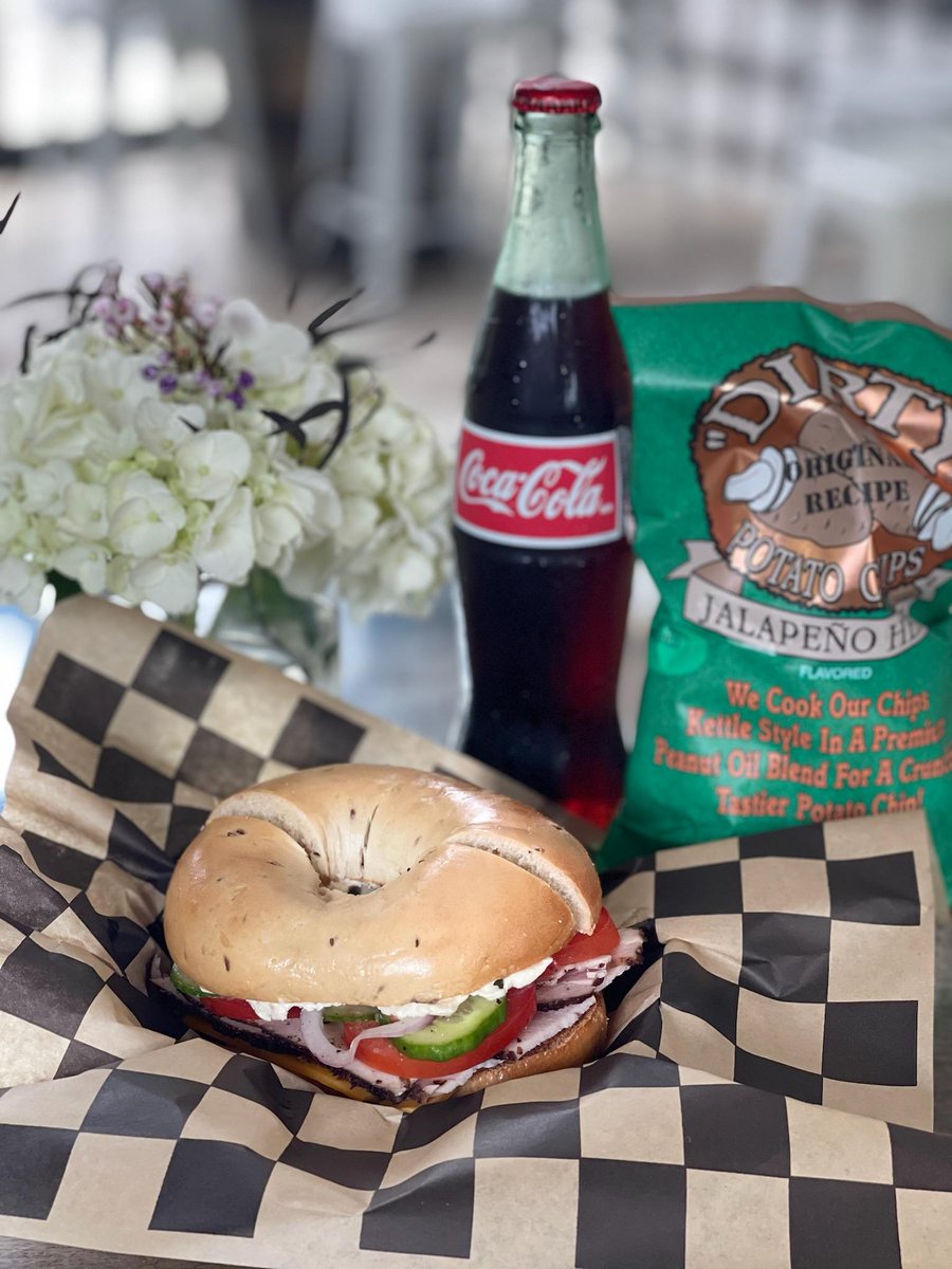 Every day from 11-3, Walking Stick Brewing Co. offers bagel sandwiches. They are extremely tasty and made to order. Just ask about "Twiggy's" next time you are here!