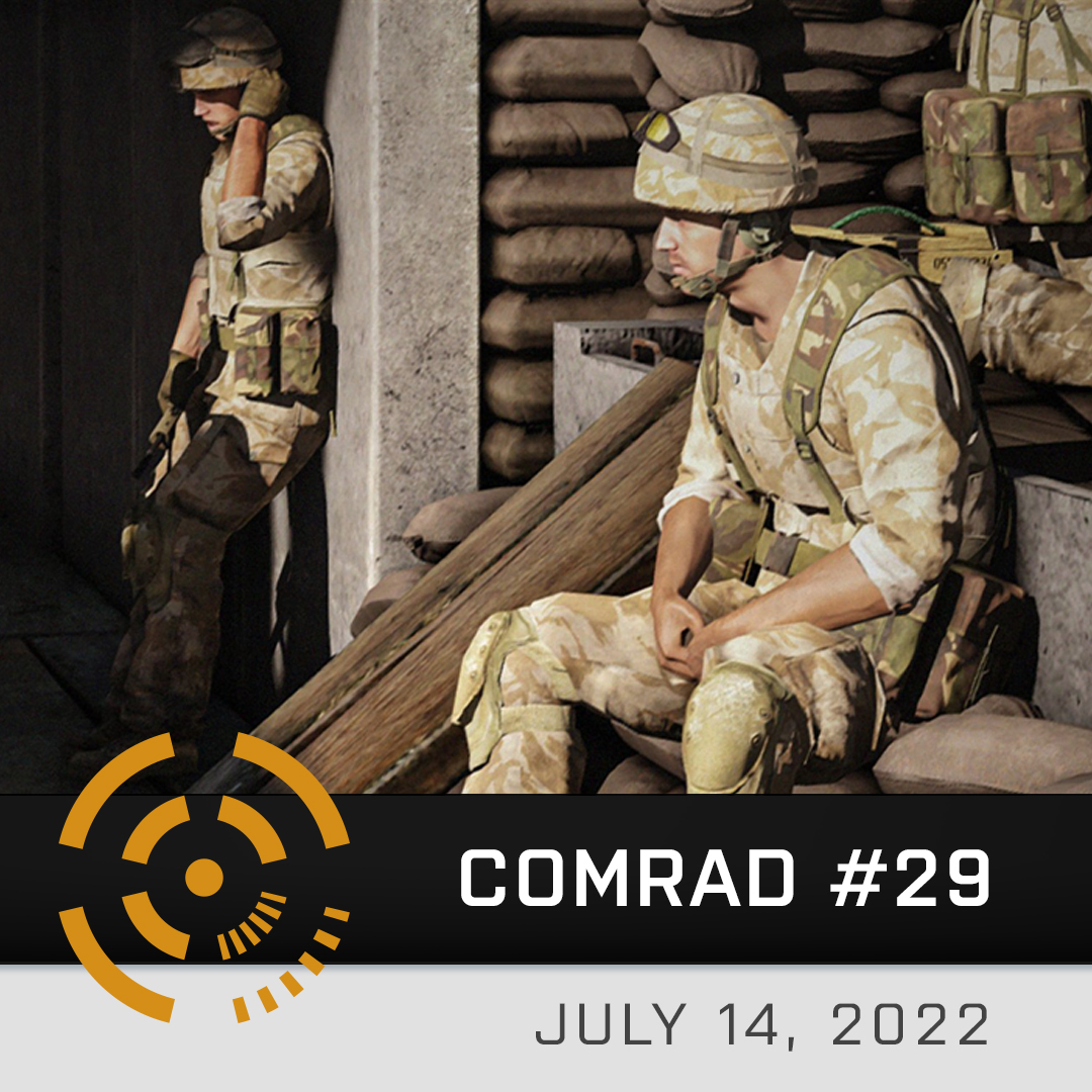 #Arma3 #COMRAD #29!📡

Stuck at base while the Zeus Game Master creates your next mission? 

Then we have some reading material for you to pass the time!

Click here for some awesome #Arma3 community content: arma3.com/news/community…