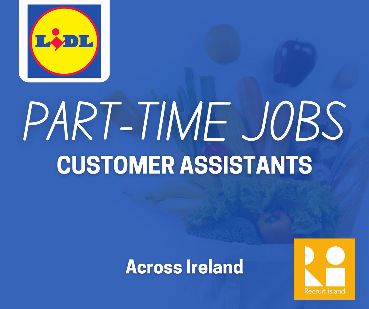 🛒 | Lidl are hiring!

Lidl are seeking customer assistants across Ireland. This role will involve working the tills and ensuring the shelves remained fully stocked at all times.

Apply for the roles here 🔽
bit.ly/2EcGv5n