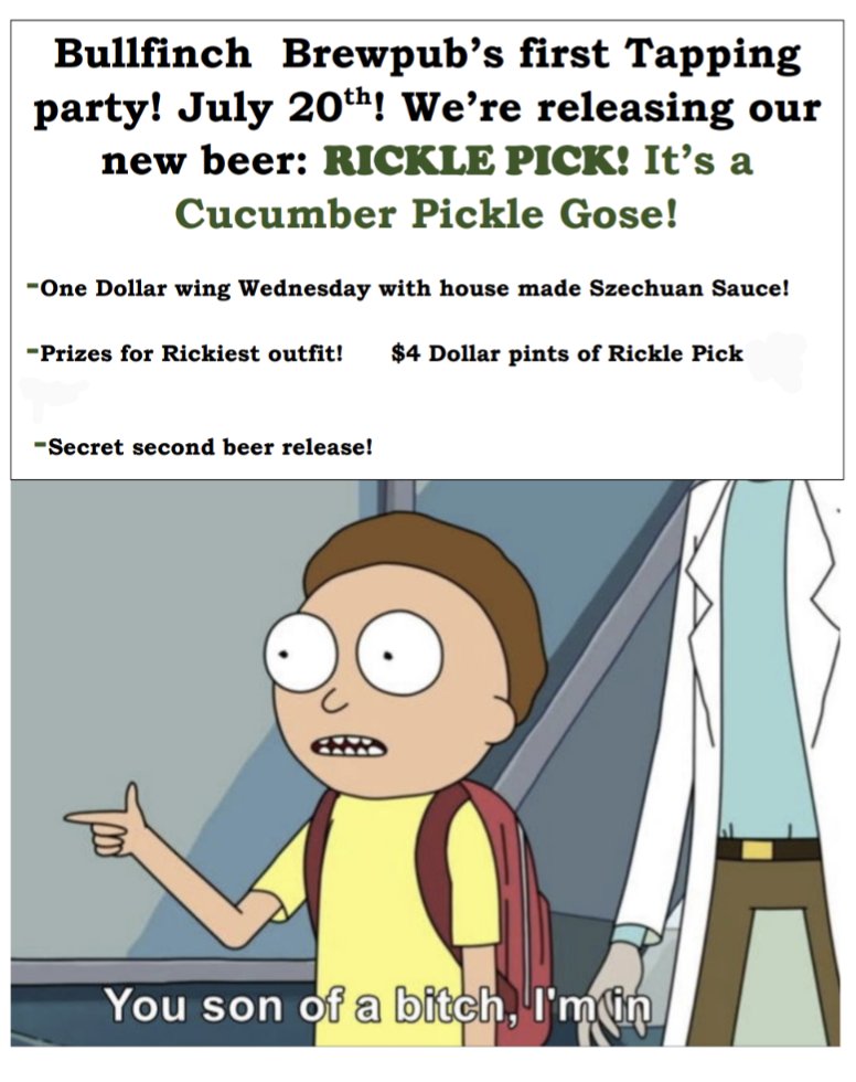 Bullfinch Brewpub (@bullfinchbrew) on Twitter photo 