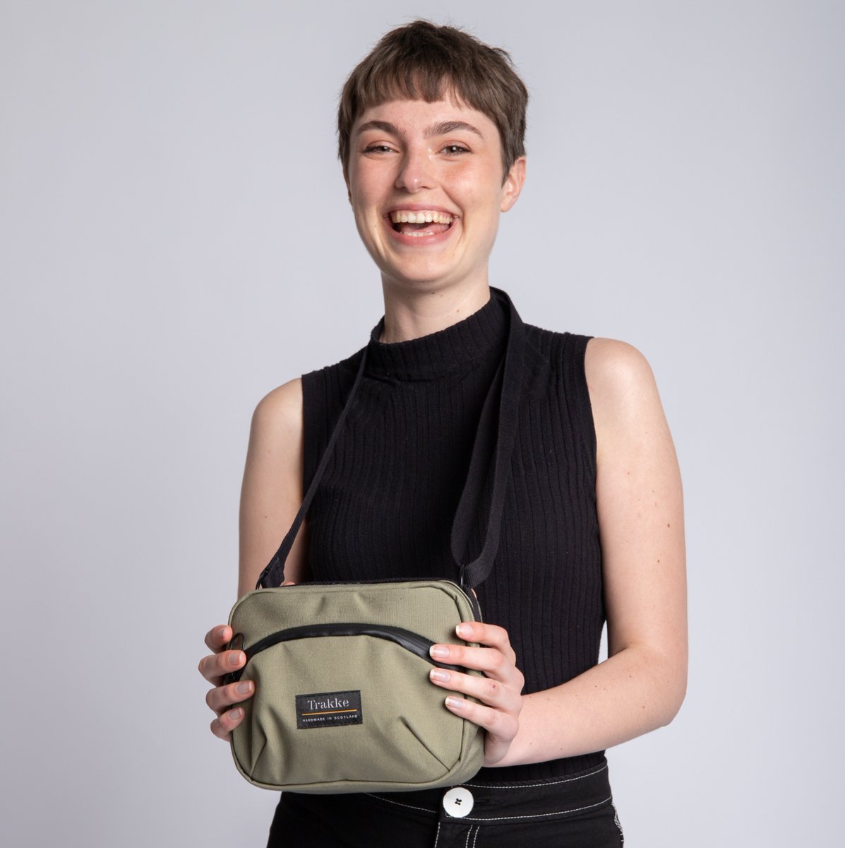 TrakkeBasecamp's tweet photo. Introducing the Handa Crossbody Bag.⁠
⁠
With a 3 litre capacity, it's the perfect size to carry all of those everyday essentials. Available in a limited edition soft sage green colour made from a waterproof and durable nylon blend. ⁠ https://t.co/ze8JXK4zEo