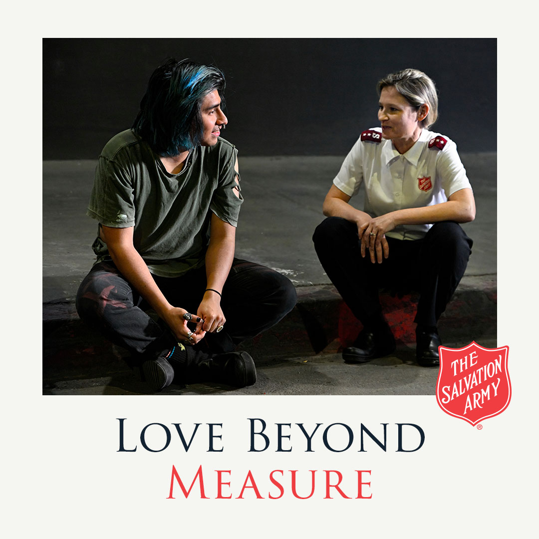 The Salvation Army #LovesBeyond all else without discrimination whatever people’s background, social-economic status, race, gender or sexual orientation. We offer help to any family or individual that needs it. We are here, always. ❤️