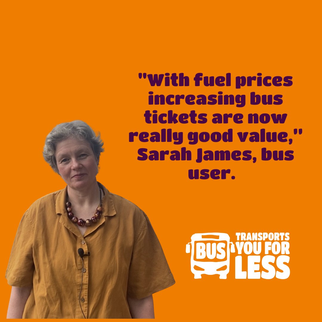 OxfordBusCo's tweet photo. โI keep using the buses because they are the cheapest and most convenient mode of transport and they are definitely best for the environment,โ said bus user Sarah James.
Switching travelling by car to bus, even occasionally, can save you money. #BackToBus ๐ https://t.co/HIj1XHWN33