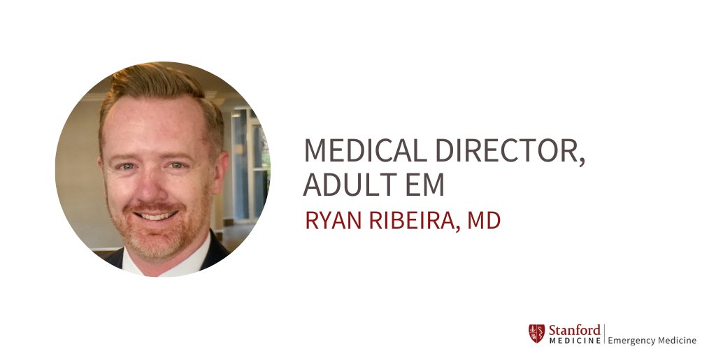 StanfordEM (@stanfordemed) on Twitter photo Congratulations to Dr. Ryan Ribeira, named new Medical Director for Adult EM. <a href="/RyanRibeira/">Ryan Ribeira MD MPH</a> is a graduate of <a href="/StanfordEMED/">StanfordEM</a> Residency Program and Administration Fellowship.
#StanfordEMfaculty Congratulations to Dr. Ryan Ribeira, named new Medical Director for Adult EM. <a href="/RyanRibeira/">Ryan Ribeira MD MPH</a> is a graduate of <a href="/StanfordEMED/">StanfordEM</a> Residency Program and Administration Fellowship.
#StanfordEMfaculty