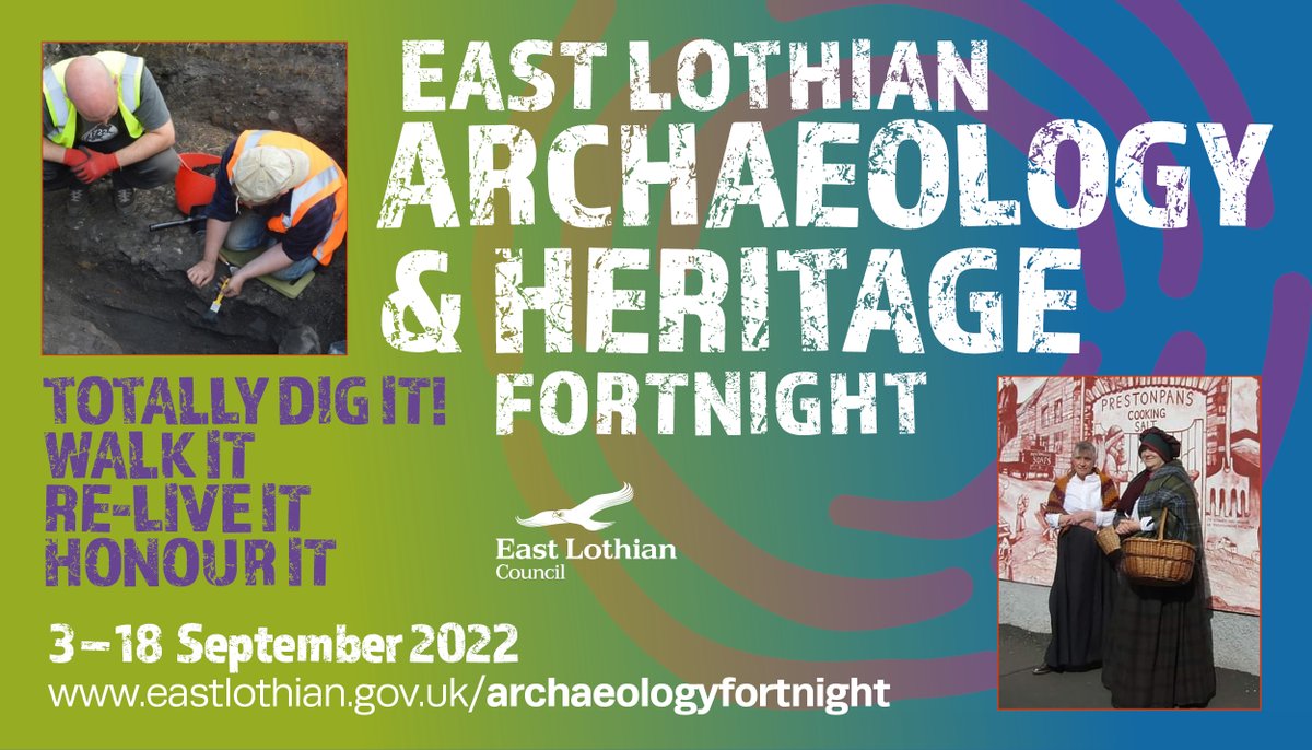 ELC Archaeology (@elcarchaeology) on Twitter photo Join us this September for East Lothian Archaeology & Heritage Fortnight - such an exciting programme of events!  see:  tinyurl.com/ytzp25h7
#ArchaeologyFortnight Join us this September for East Lothian Archaeology & Heritage Fortnight - such an exciting programme of events!  see:  tinyurl.com/ytzp25h7
#ArchaeologyFortnight